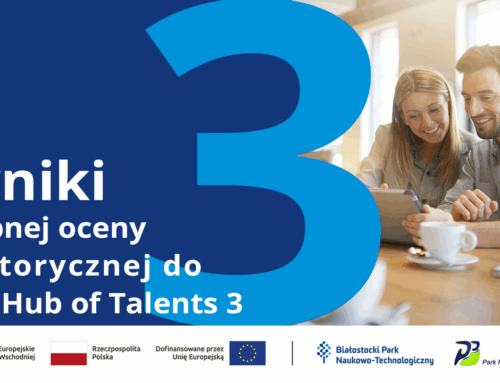 Wyniki wstępnej oceny merytorycznej wniosków do 3. cyklu inkubacji w Hub of Talents 3