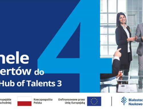 Panele Ekspertów 4. cyklu Hub of Talents 3 – trwają od 25 do 27 listopada!