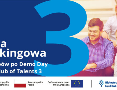Lista rankingowa startupów po Demo Day #3 Hub of Talents 3