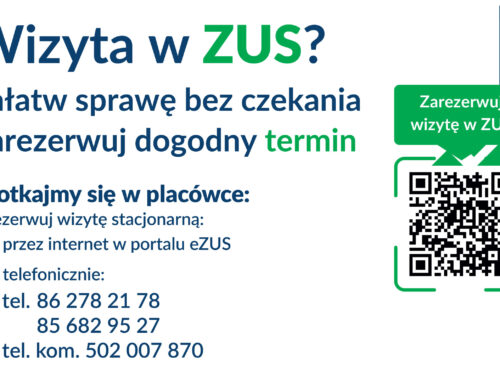 Umów wizytę w ZUS – szybko i wygodnie